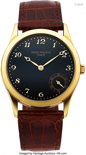 54080: Patek Philippe, 18k Yellow Gold Self-Winding 