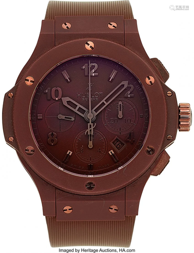 54025: Hublot, Big Bang Chocolate Ceramic Limited Editi