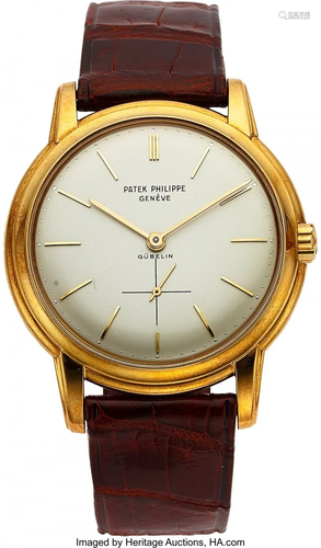 54082: Patek Philippe, A Very Rare Yellow Gold Ref. 255