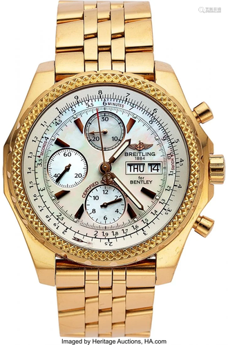 54075: Breitling, Gold Continental GT Limited Edition C