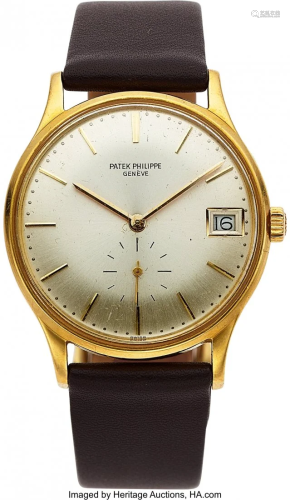 54060: Patek Philippe, 18k Gold Self-Winding Wristwatch
