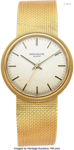 54064: Patek Philippe, Fine 18k Gold Ref. 3563/3 Gent's