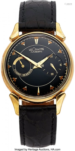 54113: LeCoultre, Futurematic with Fancy Lugs, Gold Fil