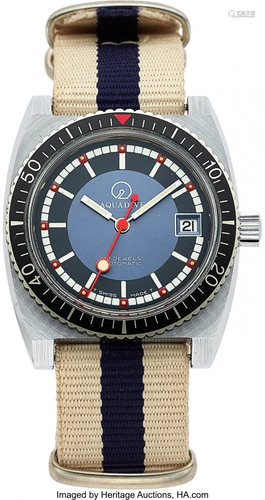 54112: Aquadive 17, Very Fine Vintage Diver's Wristwatc