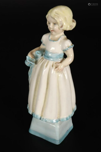 Royal Worcester Porcelain Figure,