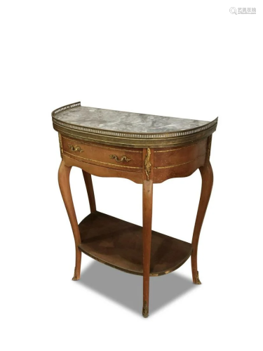 French 20th Century Console Table,