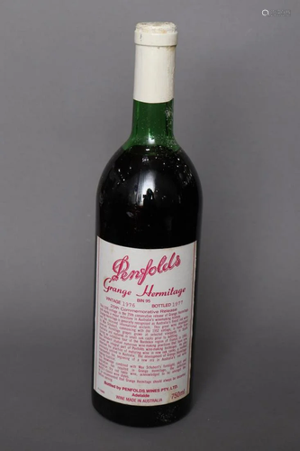 Bottle of Penfolds Grange Hermitage, Vintage 1976