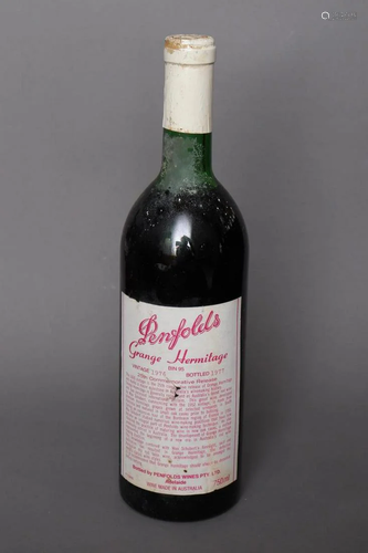 Bottle of Penfolds Grange Hermitage, Vintage 1976