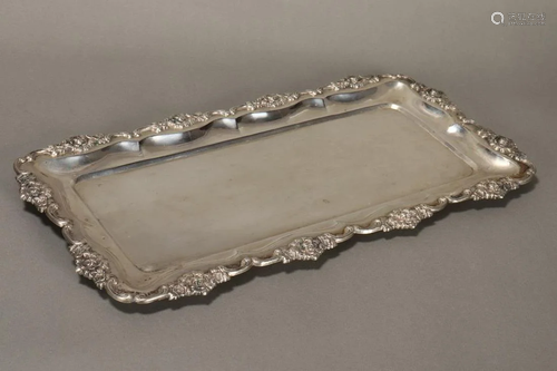 Austro-Hungarian Silver Tray,