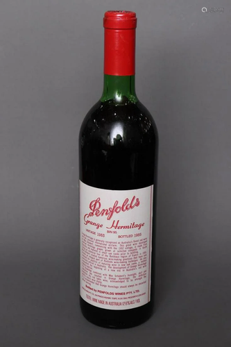 Bottle of Penfolds Grange Hermitage, Vintage 1981