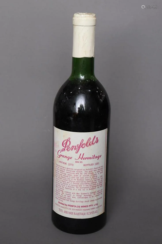 Bottle of Penfolds Grange Hermitage, Vintage 1979