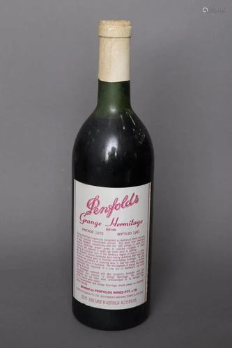 Bottle of Penfolds Grange Hermitage, Vintage 1979