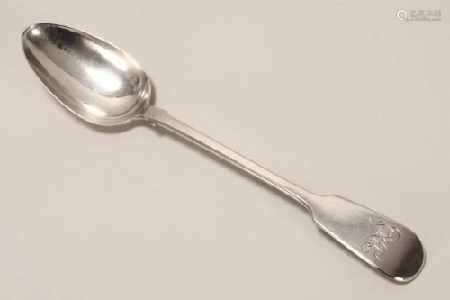 Victorian Sterling Silver Basting Spoon,