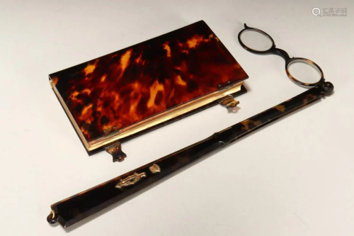 Late 19th Century Tortoiseshell Lorgnette,