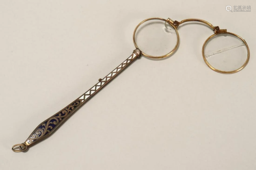 Pair of French Late 19th Century Lorgnette,