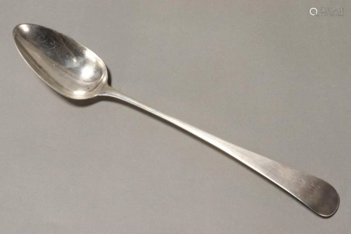 Georgian Sterling Silver Basting Spoon,