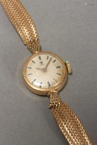 Ladies 18ct Gold Tissot Wristwatch,
