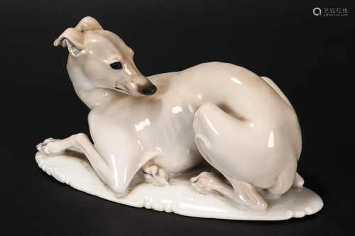 Rosenthal Porcelain Greyhound,