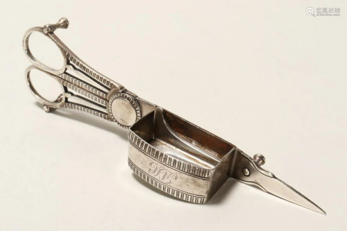 George IV Sterling Silver Candle Snuffer,