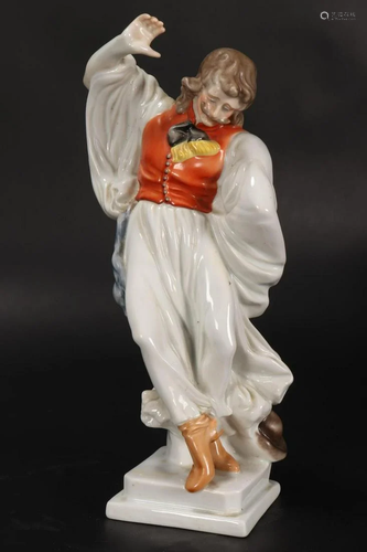 Herend Porcelain Figure,