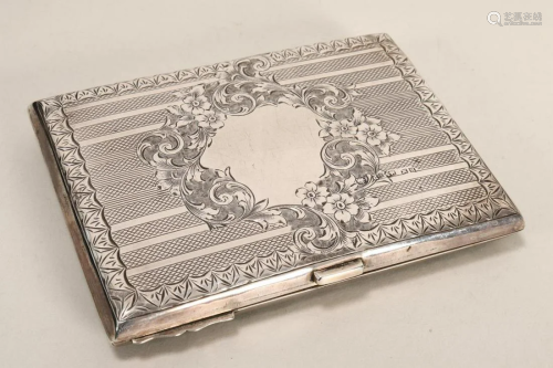 Late Victorian Sterling Silver Purse,