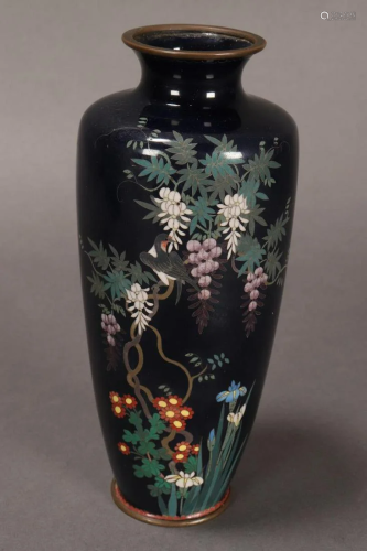 Fine Japanese Cloisonn? Enamel Vase,