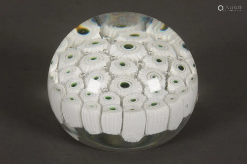 Barovier and Toso Glass Millefiori Paperweight,