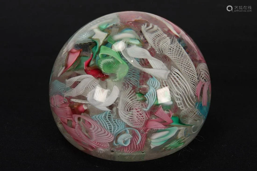 Scottish Glass Paper Weight,