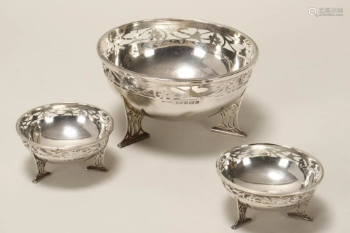 George V Sterling Silver Footed Bowl,
