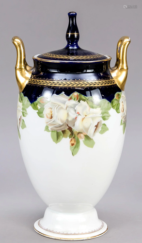 Rosenthal lidded vase, 20th c.