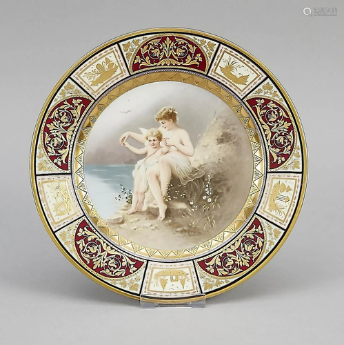 Porcelain plate, Vienna, 19th