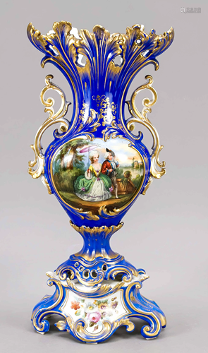 Showpiece vase, France (?), en