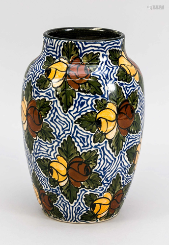 Art Nouveau vase, Friedrich Fe