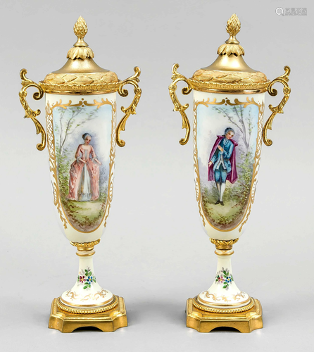 Two side plates, w. Strasbourg