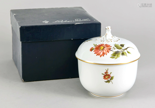 Lidded box, Ludwigsburg, end o