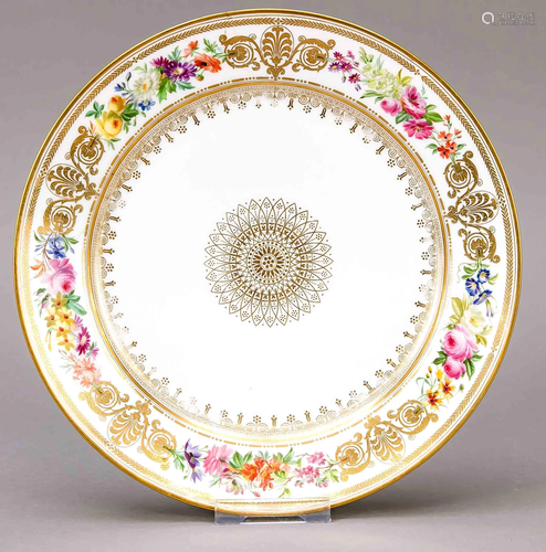 Plate, Sevres, II. Republic, 1