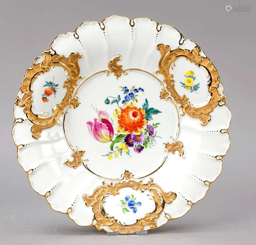 Meissen plate, 1970s, 1st choi