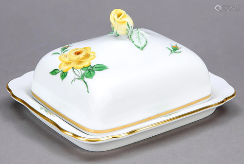 Butter dish, Meissen, after 19