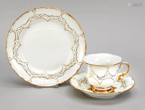 State set, 3-piece, Meissen, 1