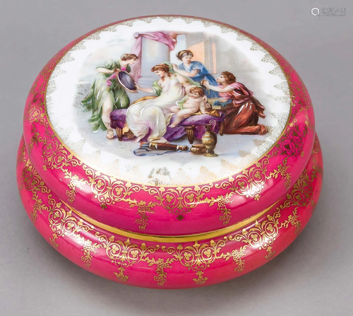 Lidded box, w. Thuringia, 20th