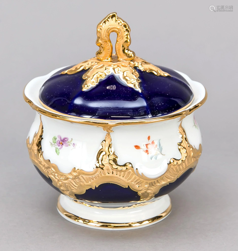 Sugar bowl, Meissen, 1950s mar