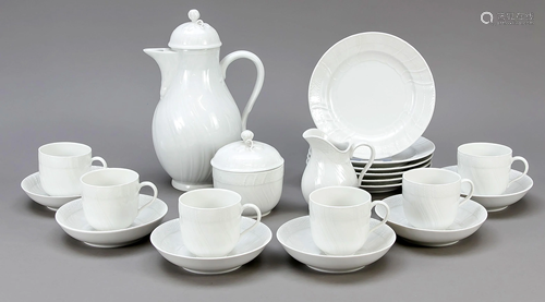 Coffee set for 6 persons, 21 p