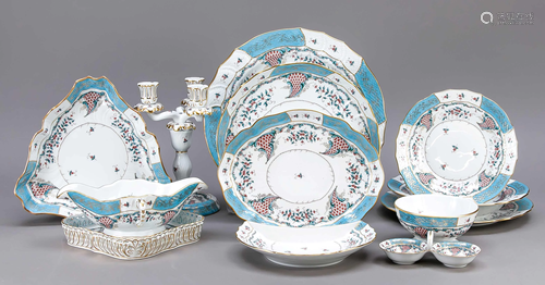 Large dinner service for 6 per