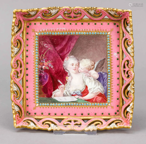 Plateau carrÃ©, Sevres, 18th c.