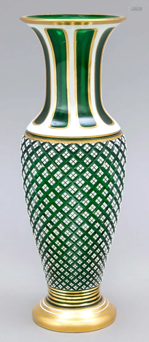 Vase, 20th century, round stan