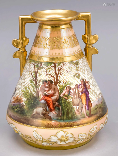 Double-handled vase, w. Eichwa