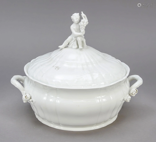 Round lidded tureen, KPM Berli