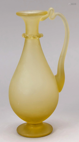 Vase with handle, 20th c., ant