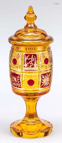 Lidded goblet, Bohemia, c. 190