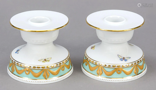 Pair of candlesticks, KPM Berl